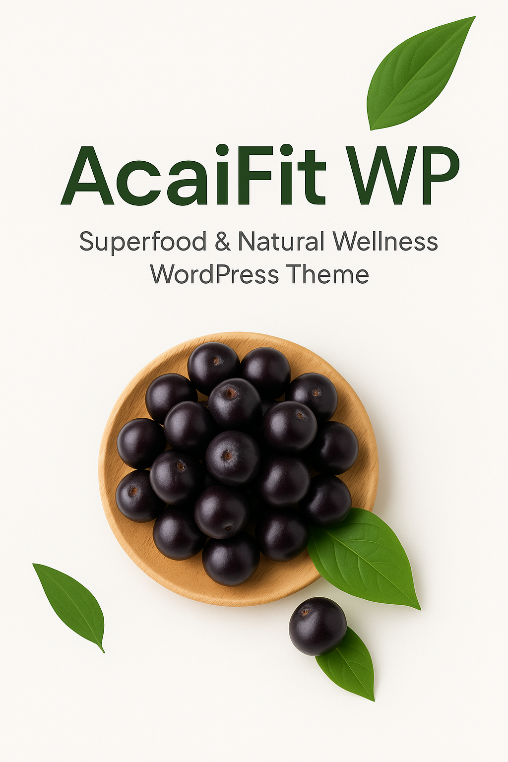 AcaiLife WP - Superfood and Natural Wellness WordPress Theme