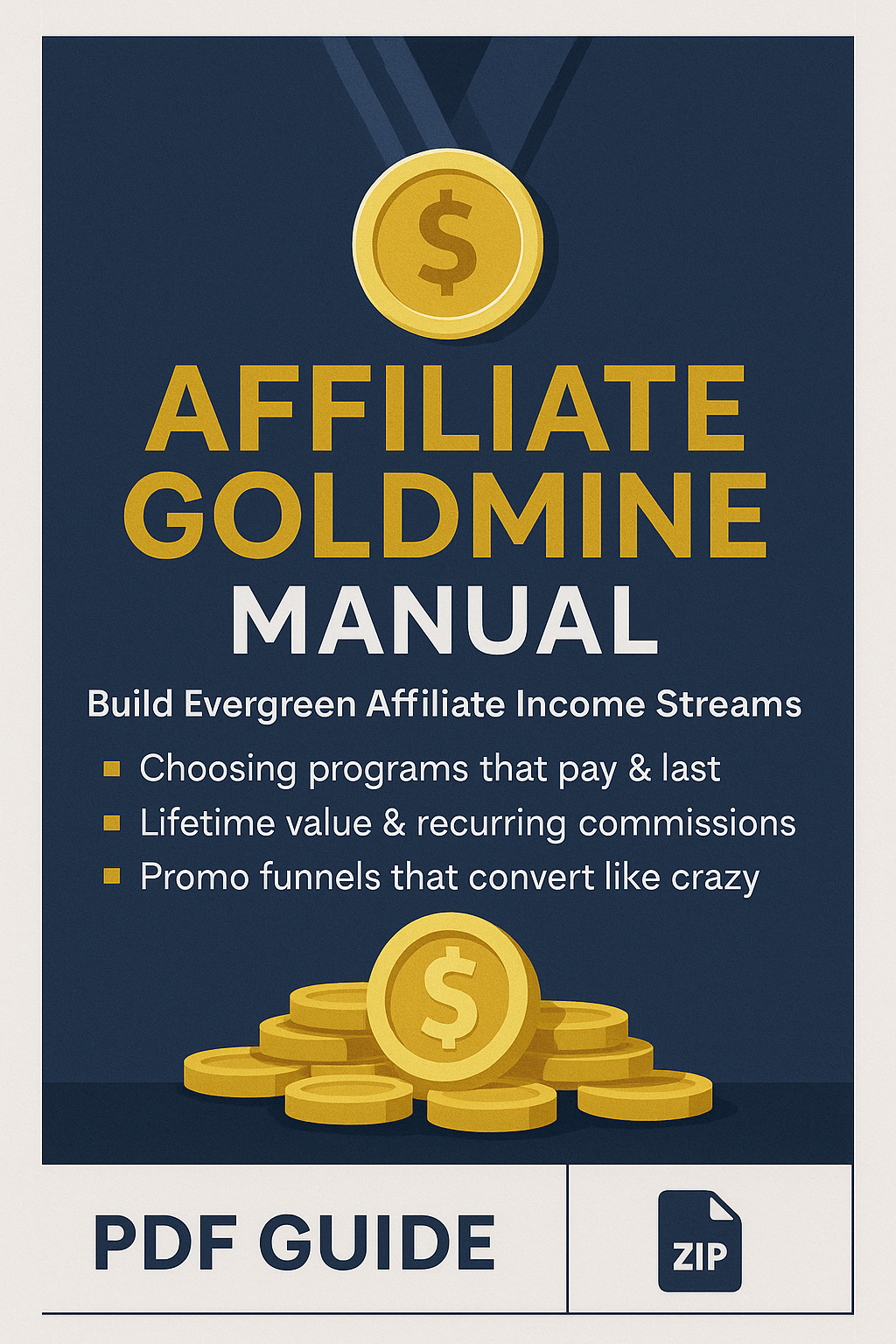 Affiliate Goldmine Manual – Build Evergreen Affiliate Income Streams