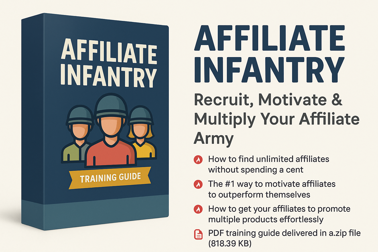 Affiliate Infantry – Recruit, Motivate & Multiply Your Affiliate Army