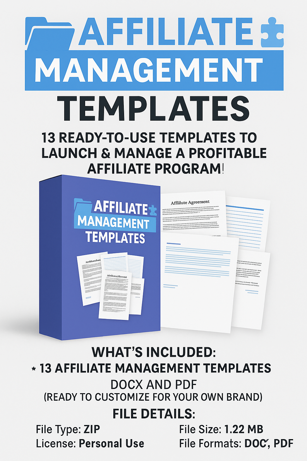 Affiliate Management Templates