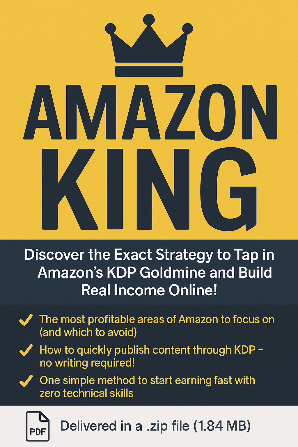Amazon King – Unlock Profits from the World’s #1 Marketplace