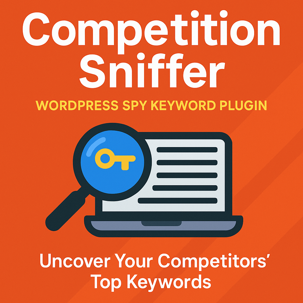 Competition Sniffer – WordPress Spy Keyword Plugin