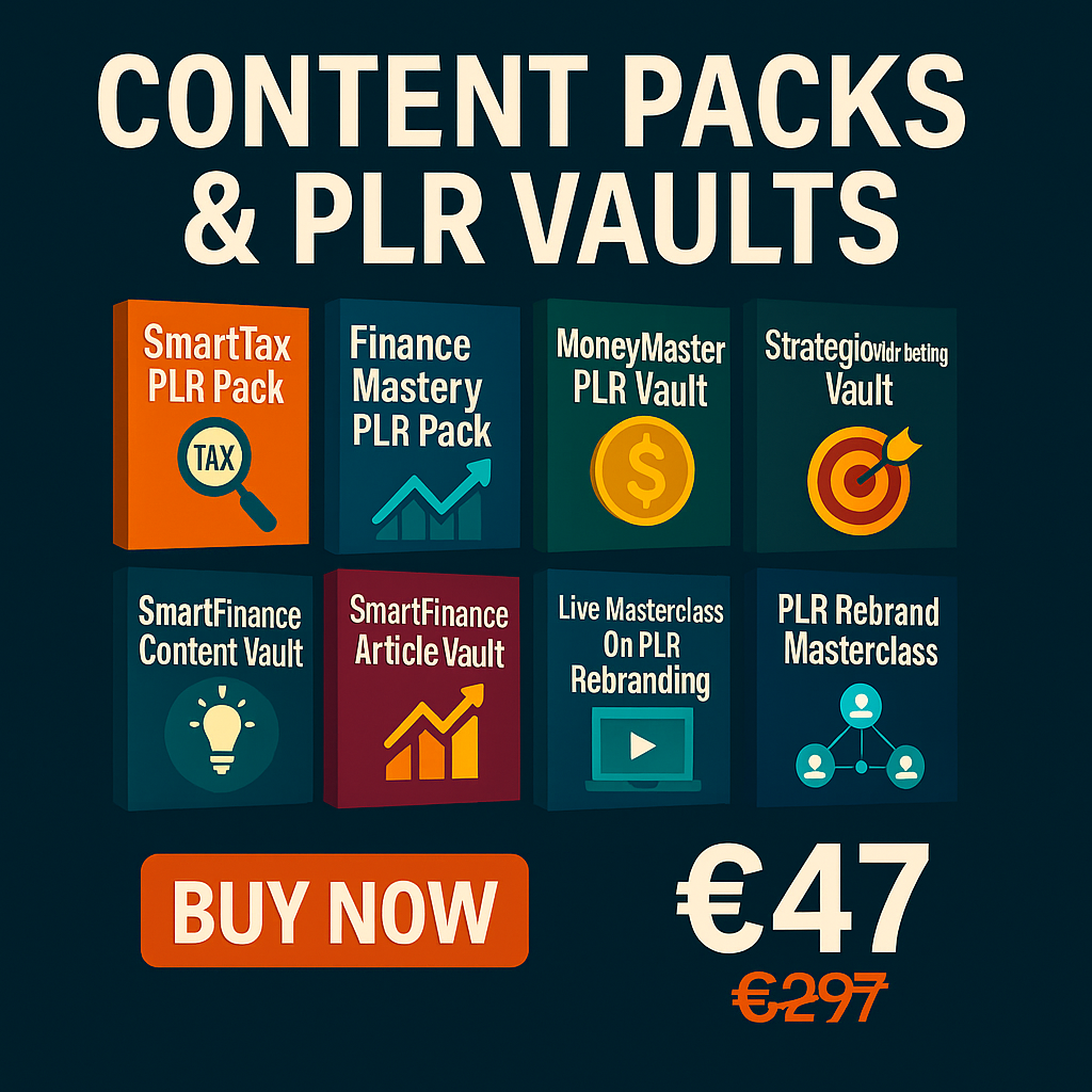 Content Packs & PLR Vaults