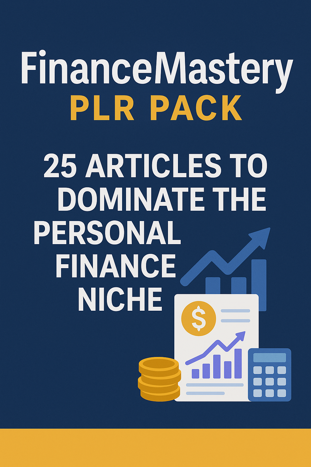 FinanceMastery PLR Pack: 25 Personal Finance Articles