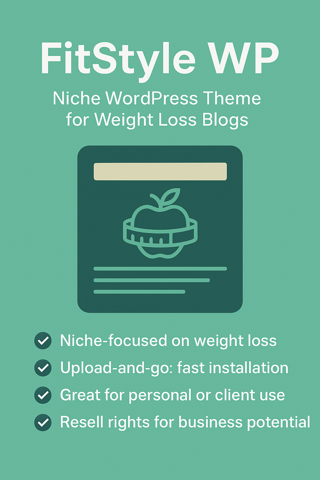 FitStyle WP - Health and Fitness Blogging Theme