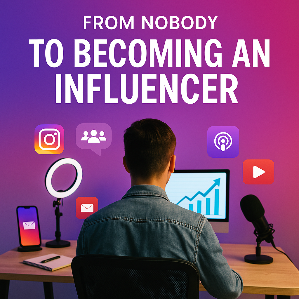 From Nobody To Becoming An Influencer