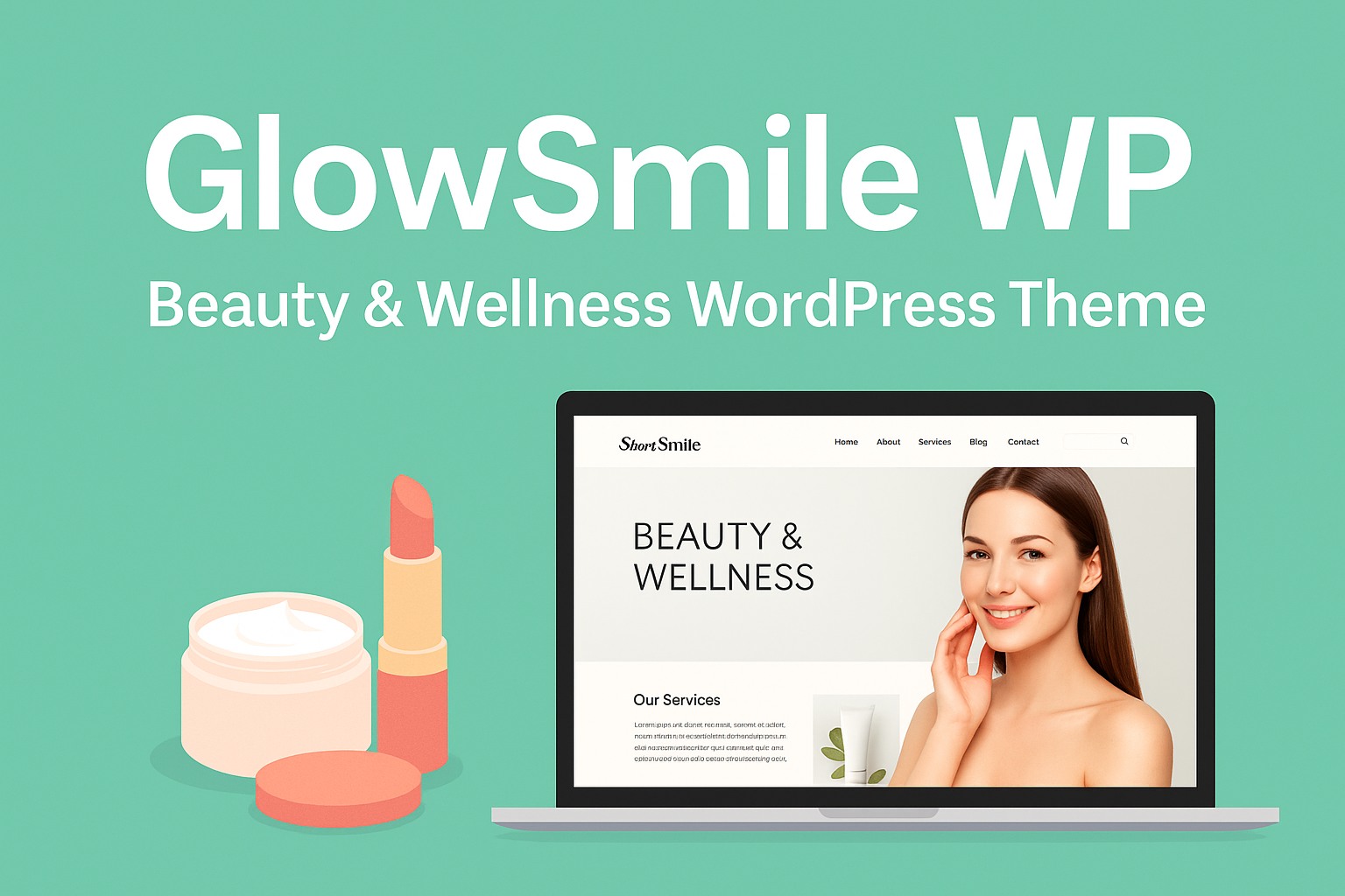 GlowSmile WP – Beauty & Wellness WordPress Theme