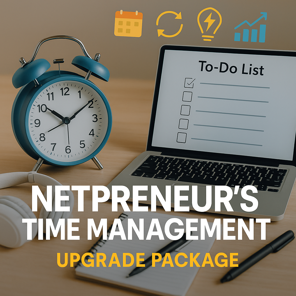Netpreneur’s Time Management — Upgrade Package