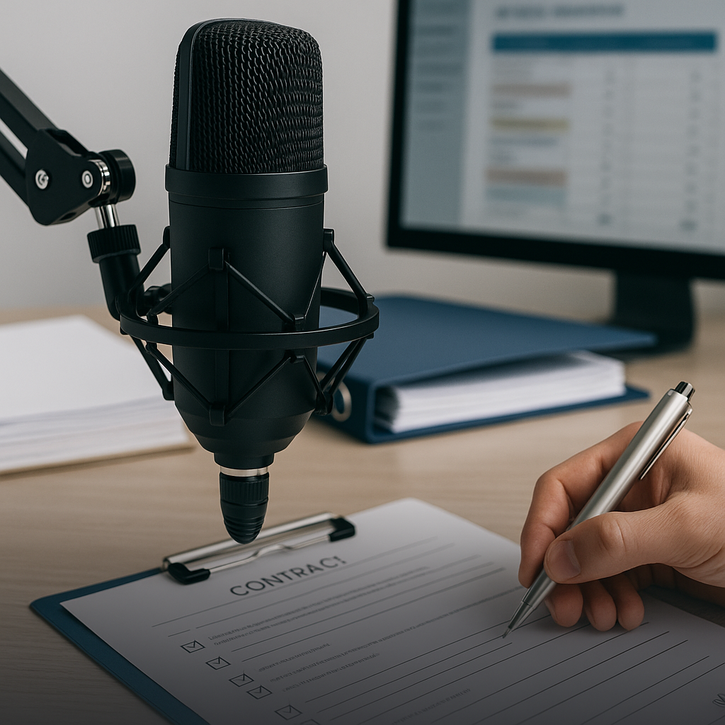 Professional Voice Over Business Templates