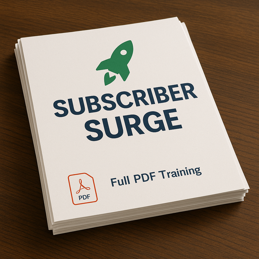 Subscriber Surge – Build Your First 1,000 Email Fans Fast