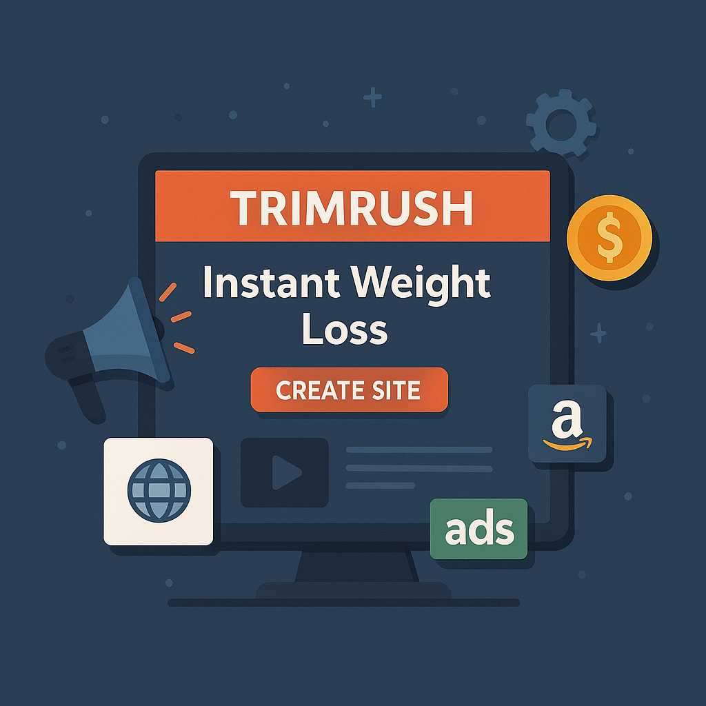 TrimRush – Instant Weight Loss Website Kit