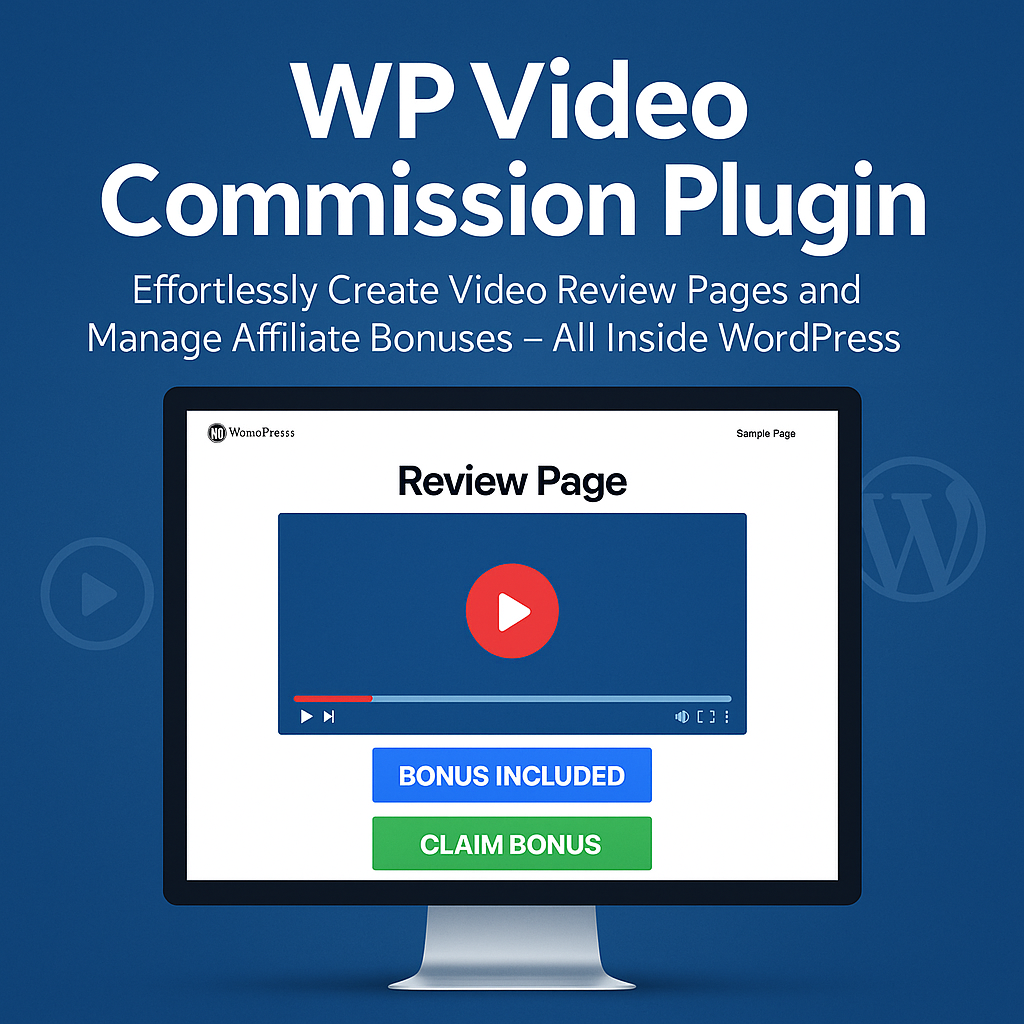WP Video Commission Plugin