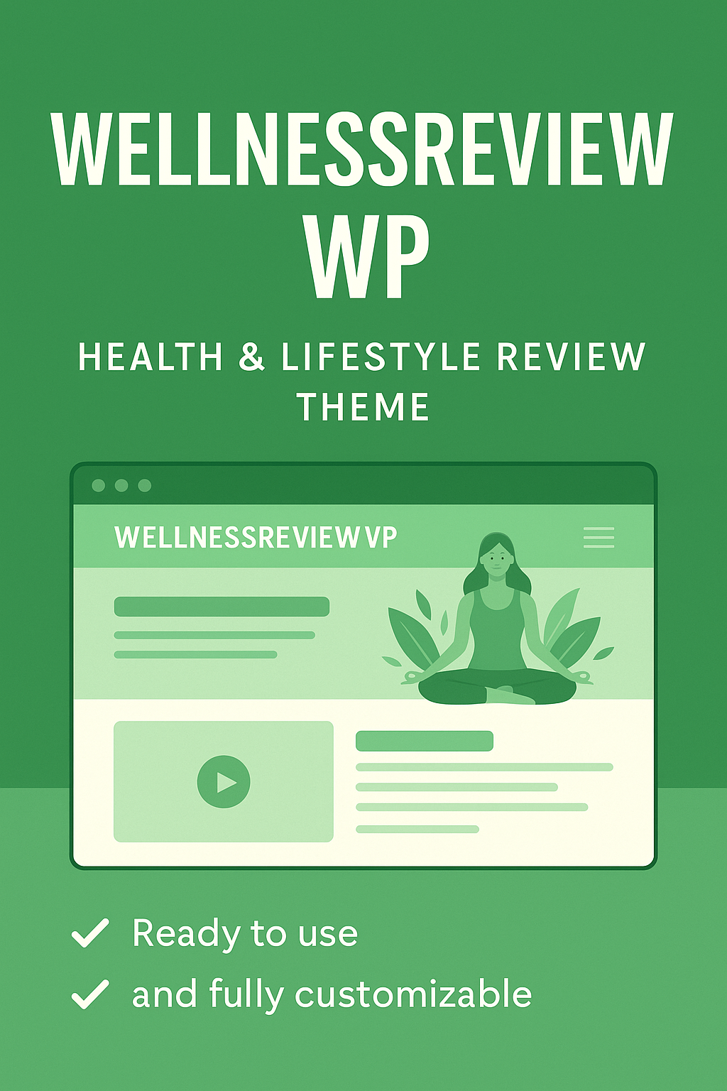 WellnessReview WP - Clean Theme for Health and Lifestyle Reviews