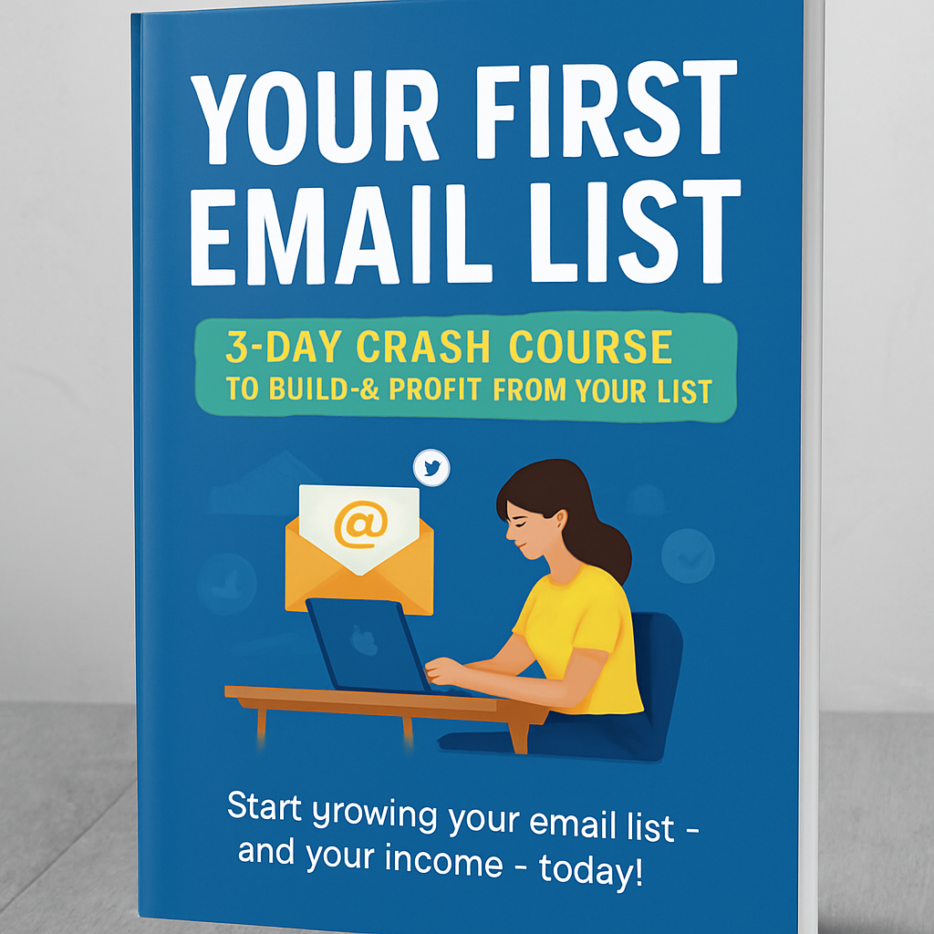 Your First Email List – 5-Day Crash Course to Build & Profit from Your List