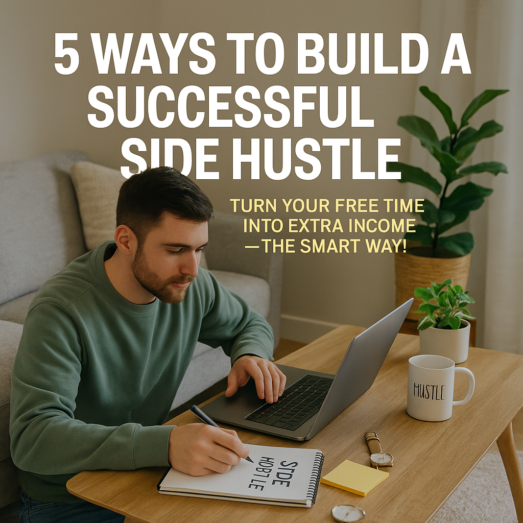 5 Ways To Build a Successful Side Hustle