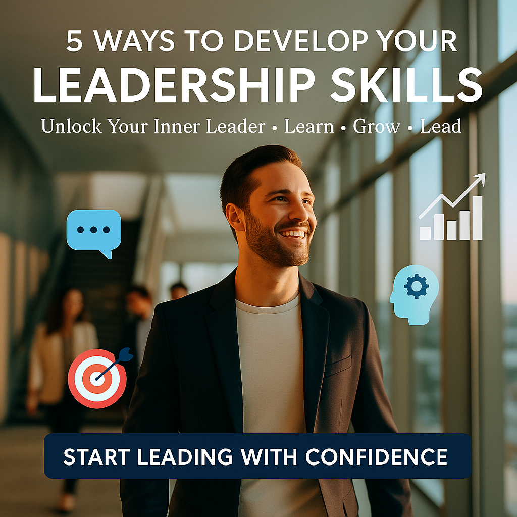 5 Ways To Develop Your Leadership Skills