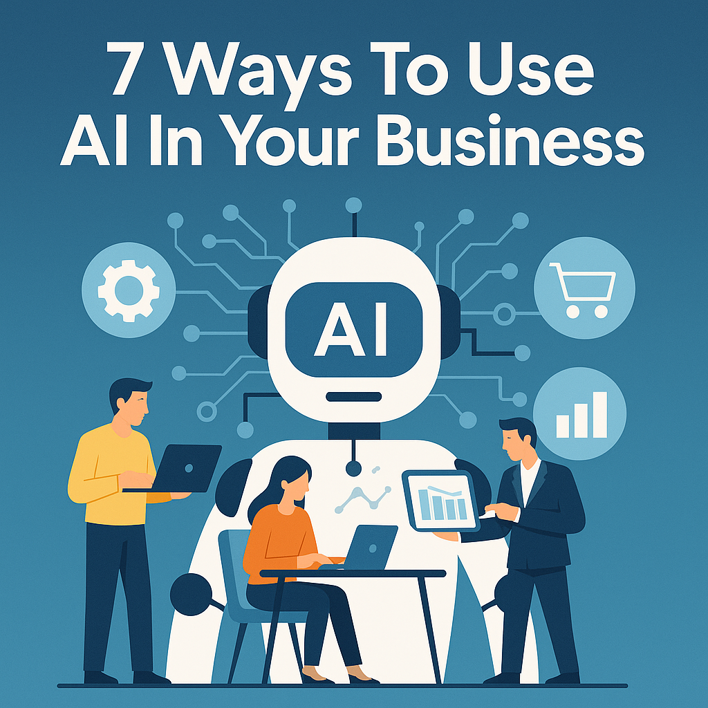 7 Ways To Use AI In Your Business