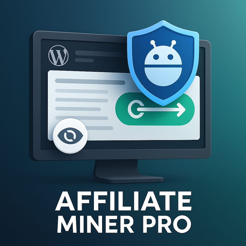 Affiliate Miner Pro WordPress Plugin