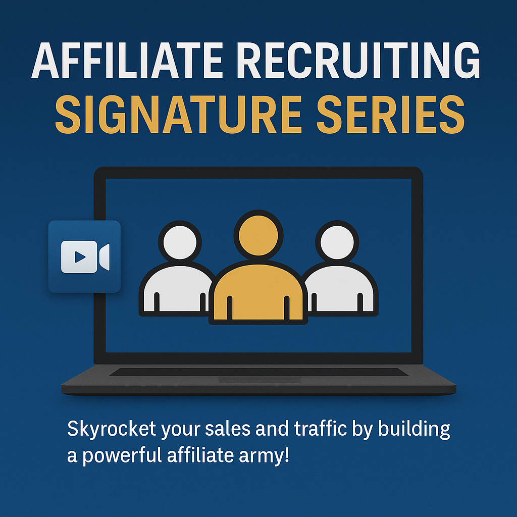 Affiliate Recruiting Signature Series