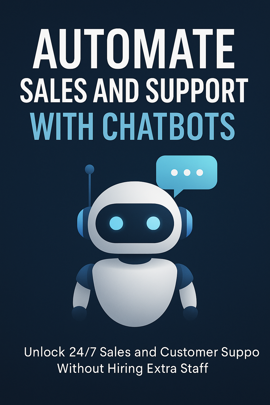Automate Sales and Support With Chatbots