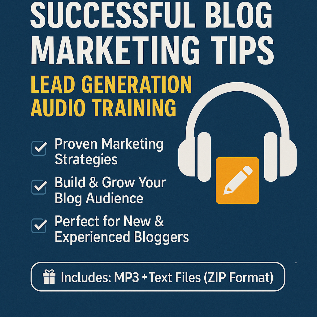 BlogBoost Audio Mastery: Smart Marketing for Bloggers