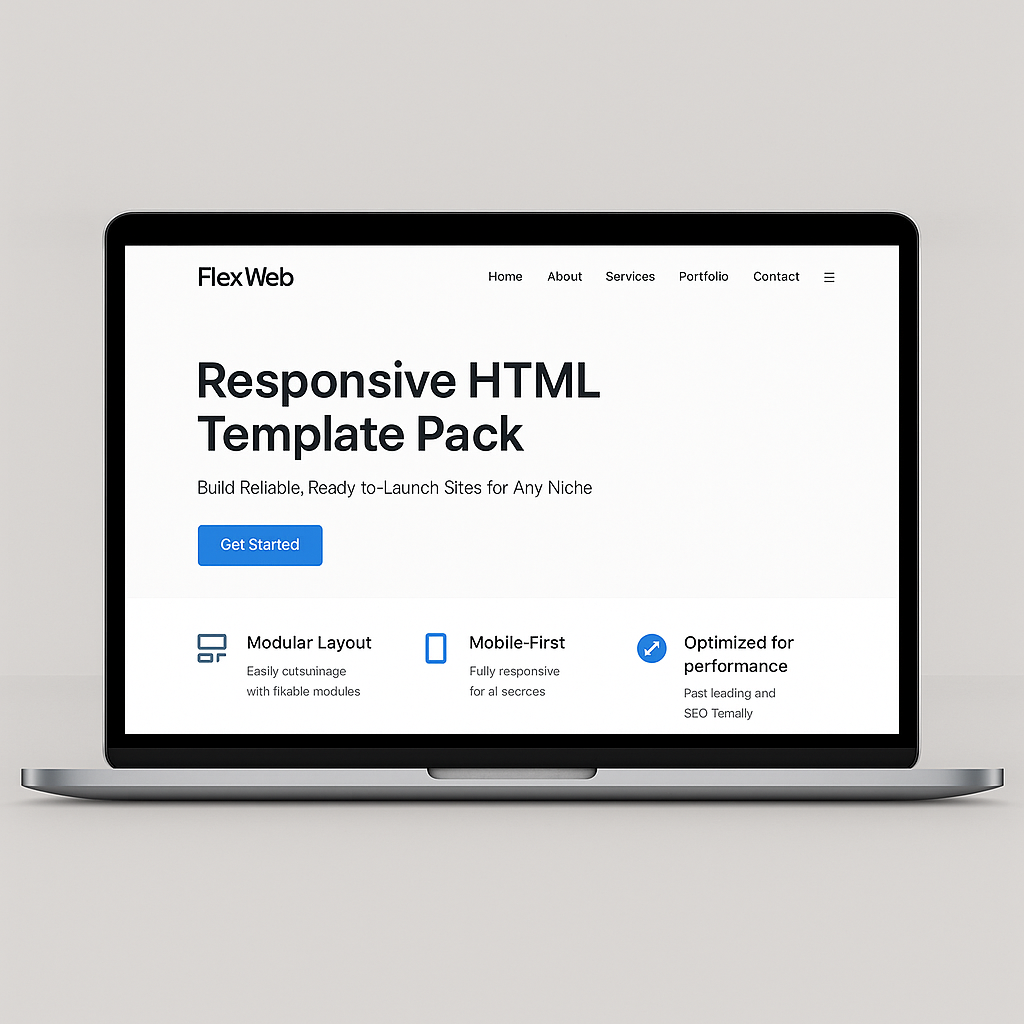 FlexWeb Volume 3 – Responsive HTML Template Pack