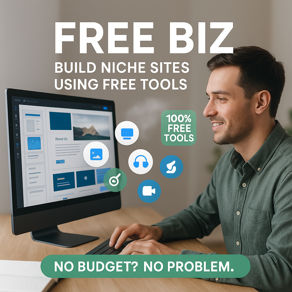 Free Biz – Build Profitable Niche Sites Using 100% Free Tools