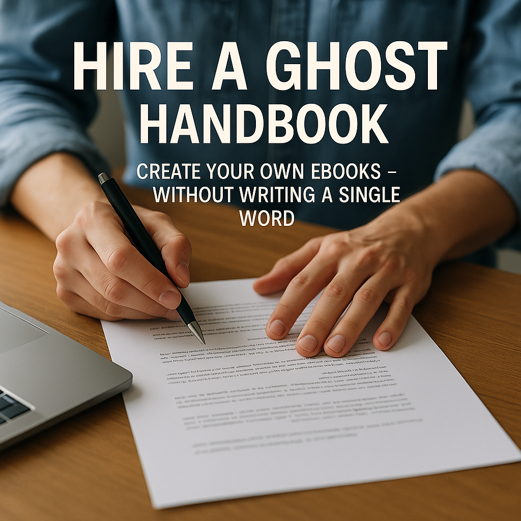 Hire A Ghost Writer Handbook