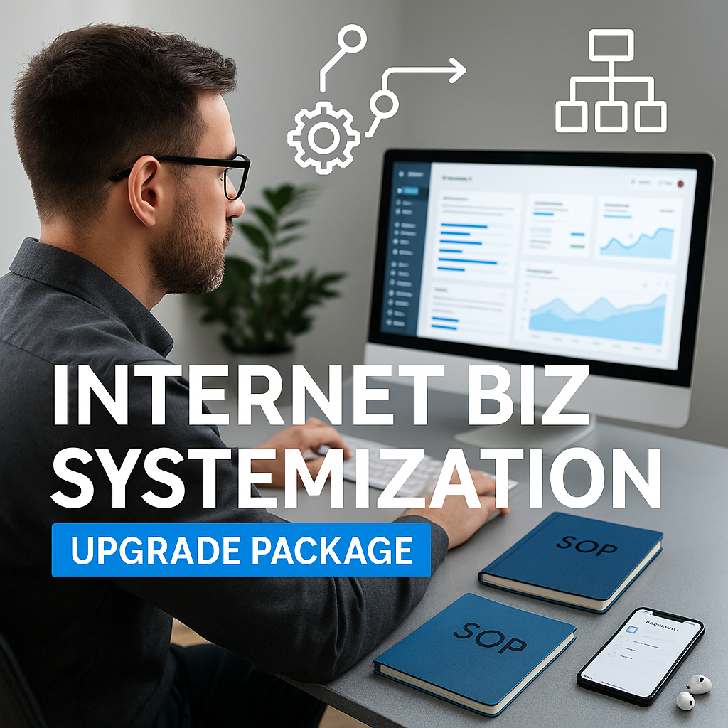 Internet Biz Systemization – Upgrade Package