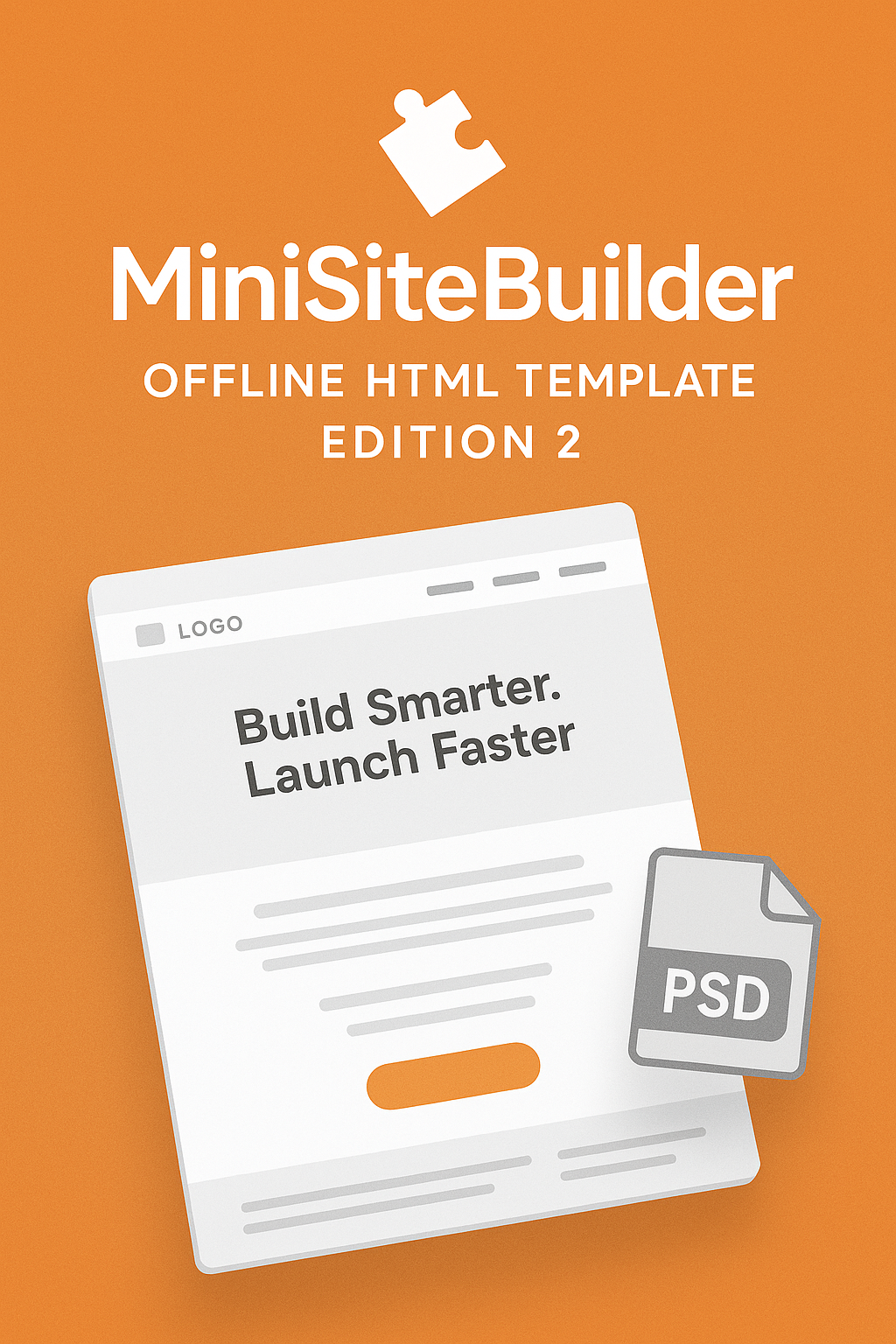 MiniSiteBuilder – Offline HTML Template Edition 2