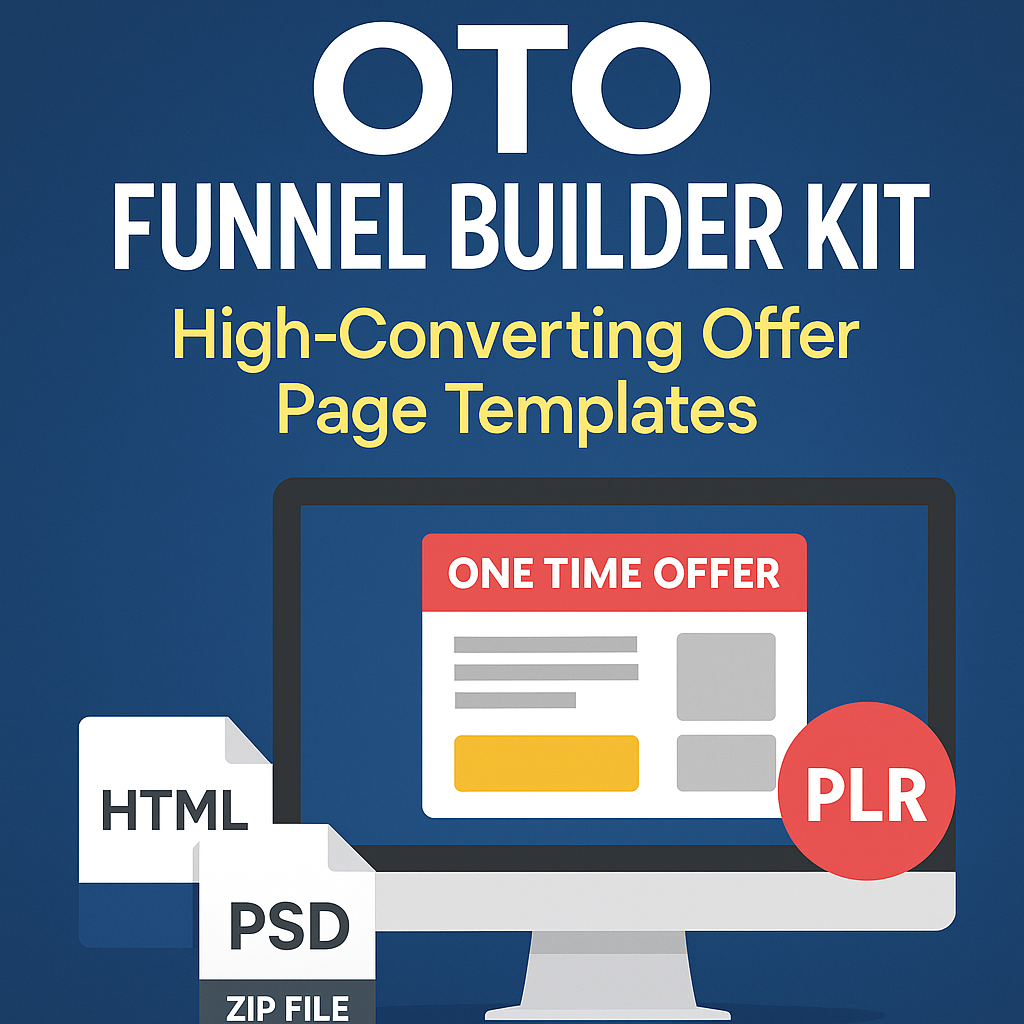 OTO Funnel Builder Kit: High-Converting Offer Page Templates