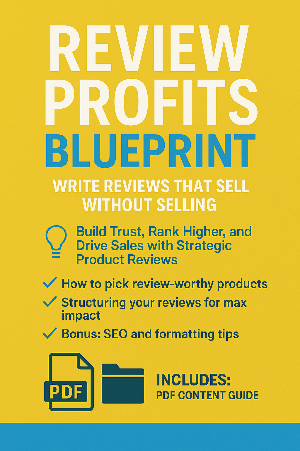 Review Profits Blueprint – Write Reviews That Sell Without Selling