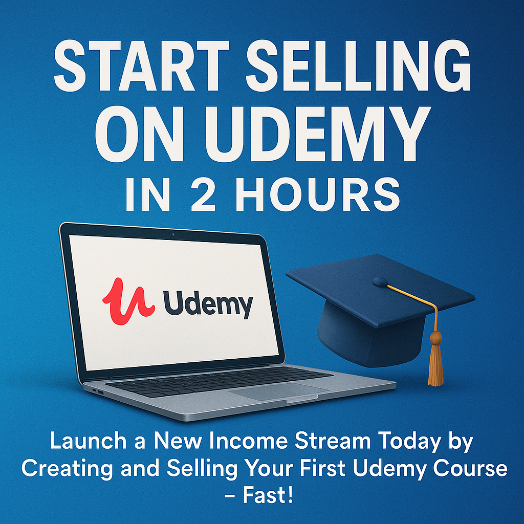 Start Selling on Udemy In 2 Hours