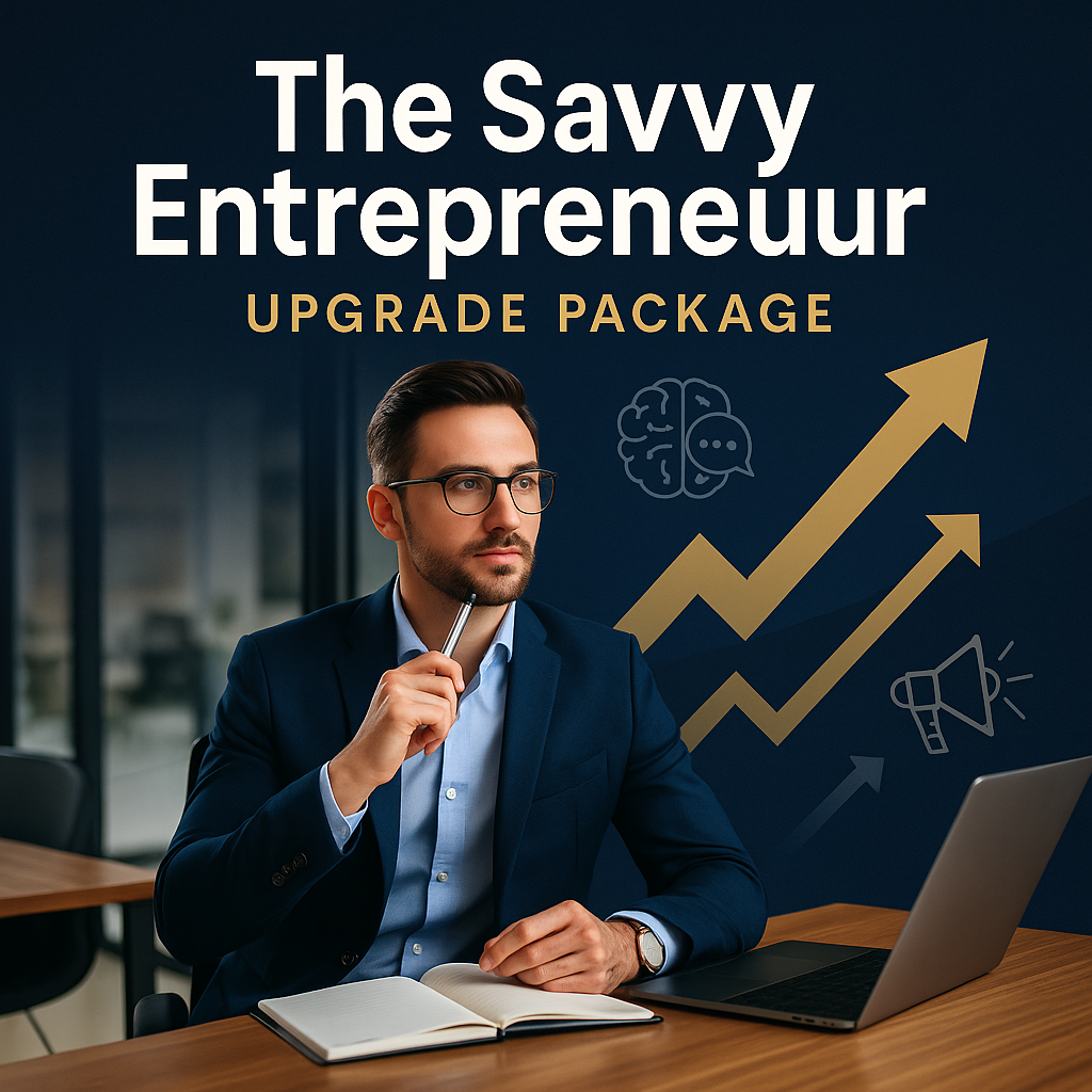 The Savvy Entrepreneur – Upgrade Package