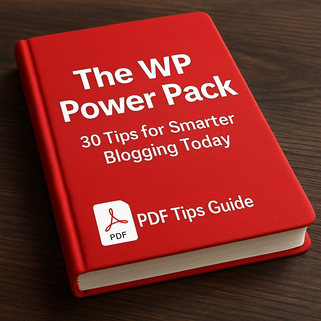 The WP Power Pack – 30 Tips for Smarter Blogging Today
