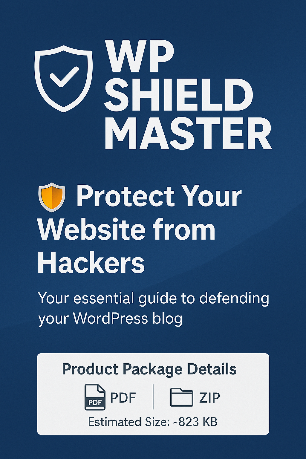 WP Shield Master – Protect Your Website from Hackers