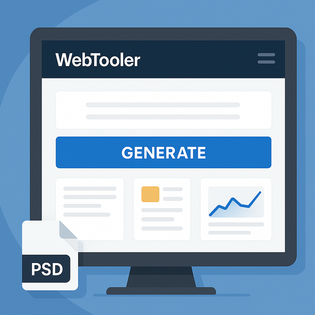 WebTooler – Online Web Tools PSD Template