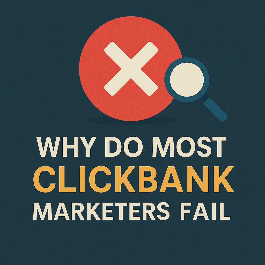Why Do Most ClickBank Marketers Fail