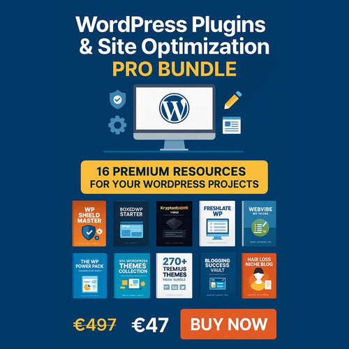 WordPress Plugins & Site Optimization Pro Bundle – Part 1: Your Site