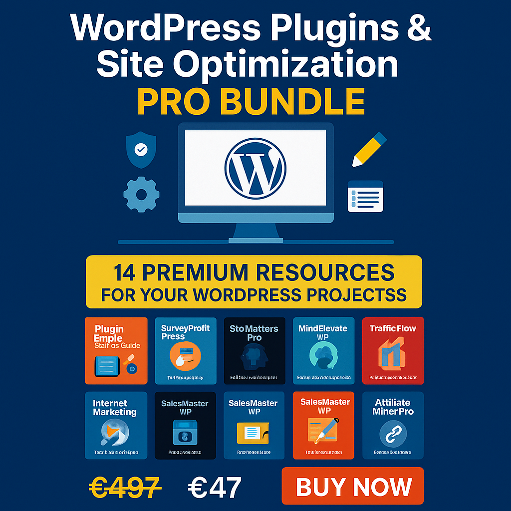 WordPress Plugins & Site Optimization Pro Bundle – Part 4: Marketing & Business