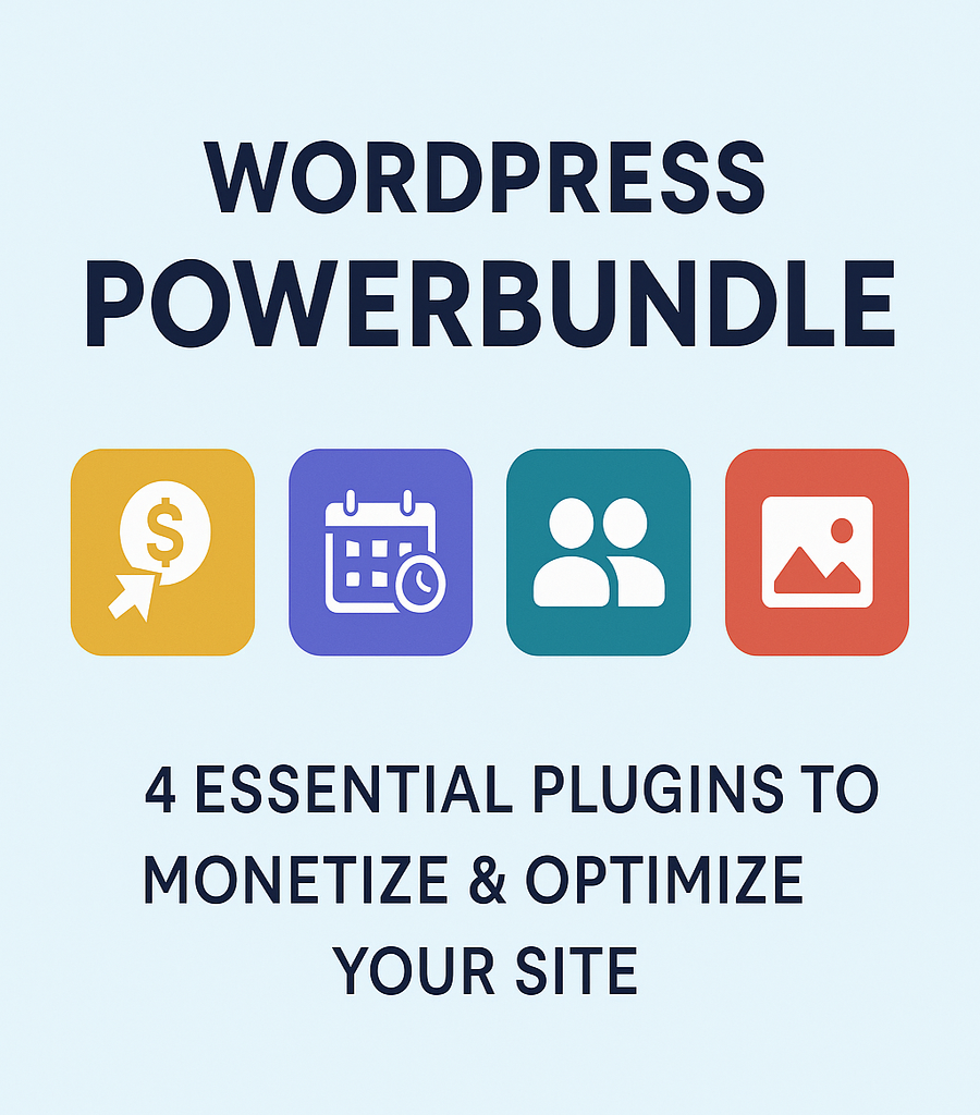 WordPress PowerBundle: 4 Plugins to Turbocharge Your Site